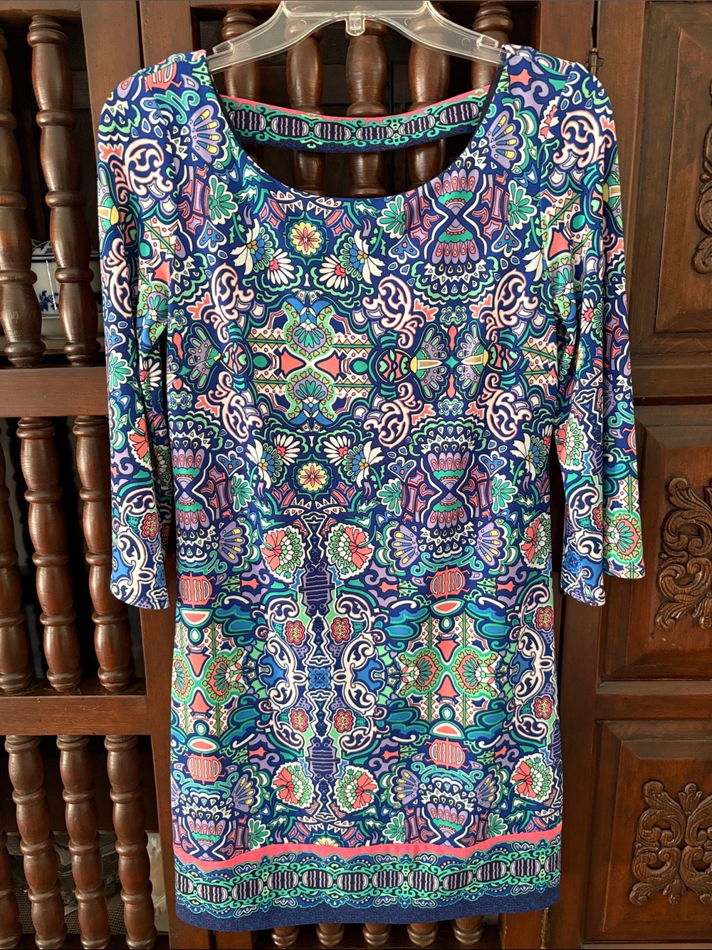 Laundry by Shelly Seagal print dress
